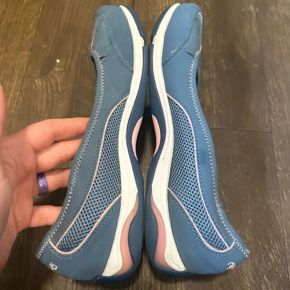 Ryka blue 12 ortho arch support comfort Mary Jane flats